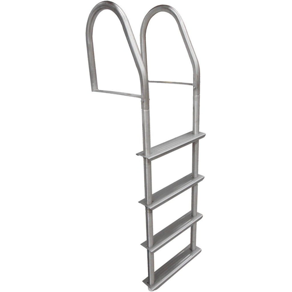 Dockedge SS Fixed 4-Step Ladder Stainless Steel