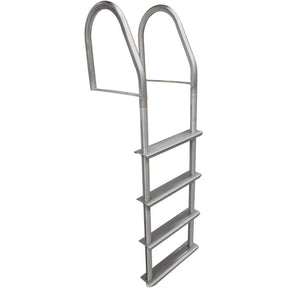 Dockedge SS Fixed 4-Step Ladder Stainless Steel