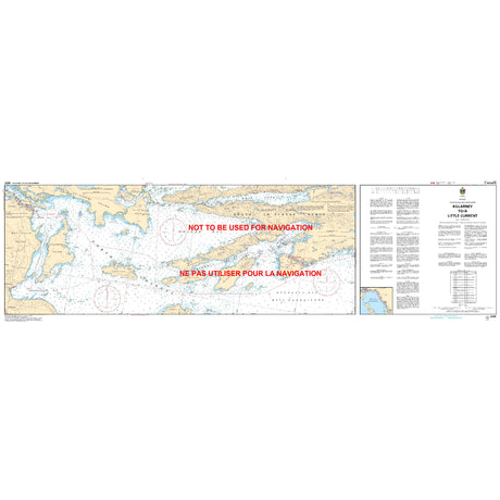 Killarney to Little Current Chart