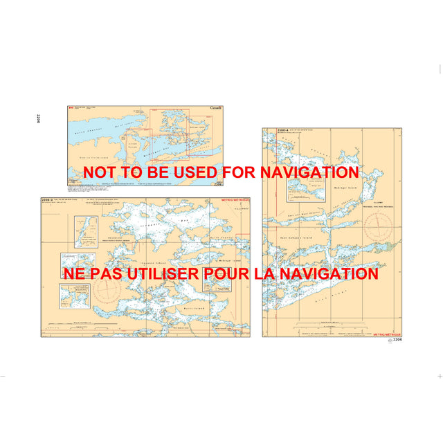 Macgregor Bay Chart other side