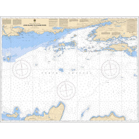 John Island to Blind River Chart