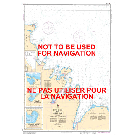 Cape Rich to Cabot Head Chart