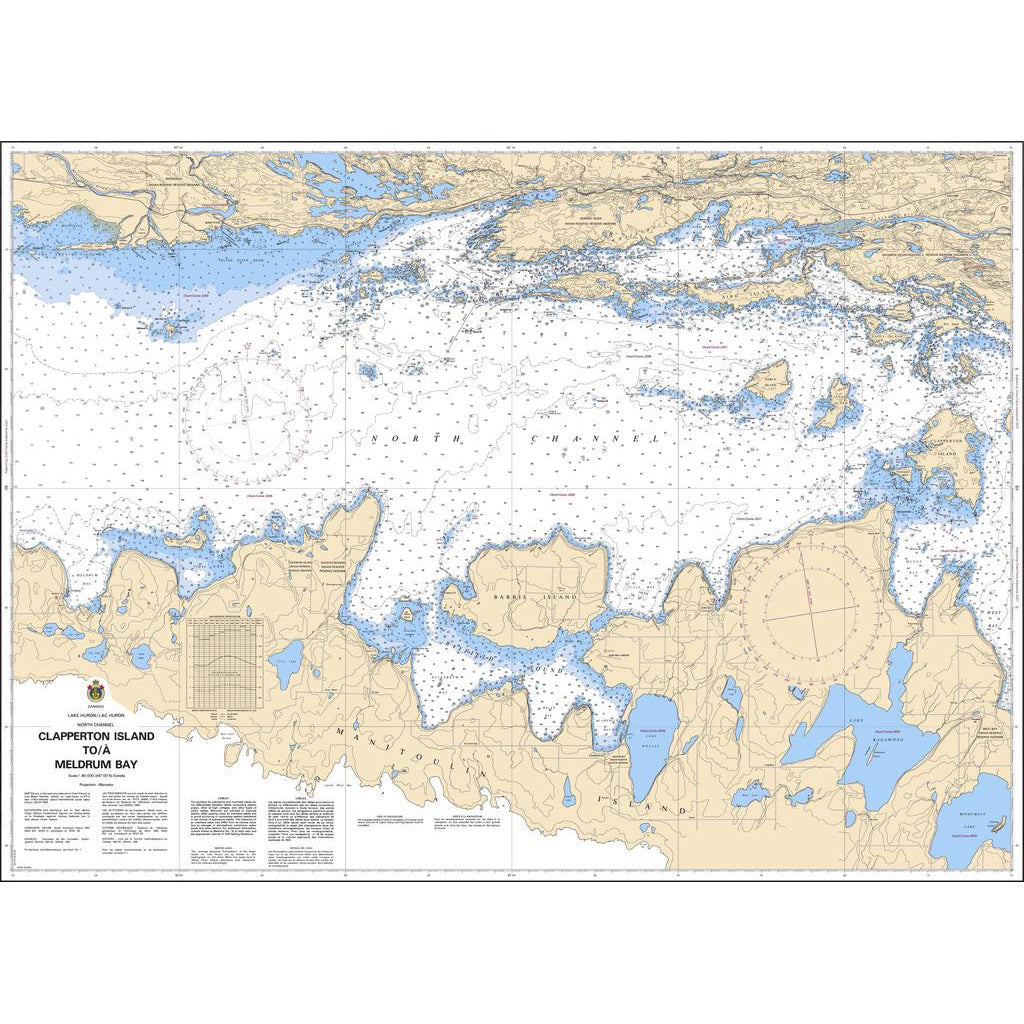 Clapperton Island to Meldrum Bay Chart