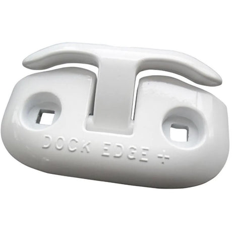Dockedge White 6" Cast Aluminum Flip-up Cleat