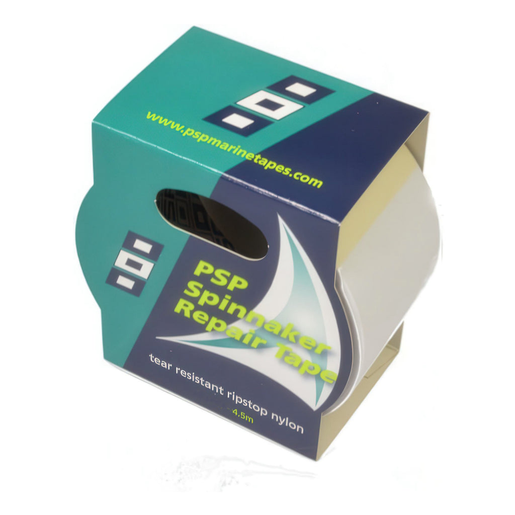 Spinnaker Repair Tape - White 4" x 6' White