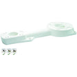 Jabsco Toilet Base w/Bottom Plug & Ring