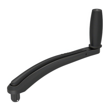 Black metal tool on a white background