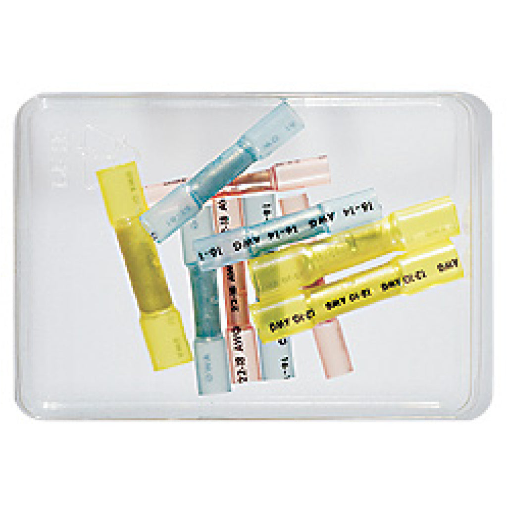 22-10GA Heat Shrink Assorted Butt Connect (10/pk)