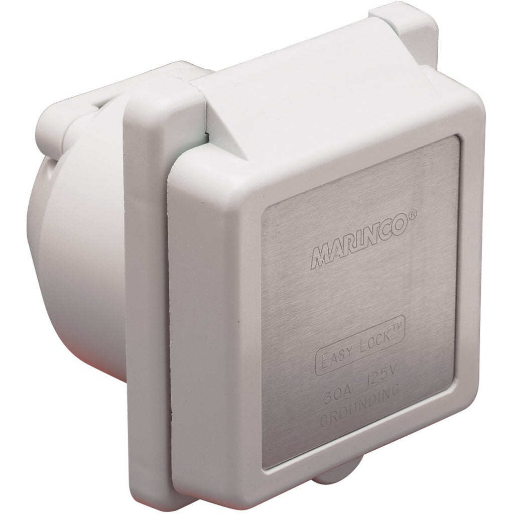 Marinco Power Inlet -30A Square