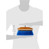 Brush shown against person for dimensions.