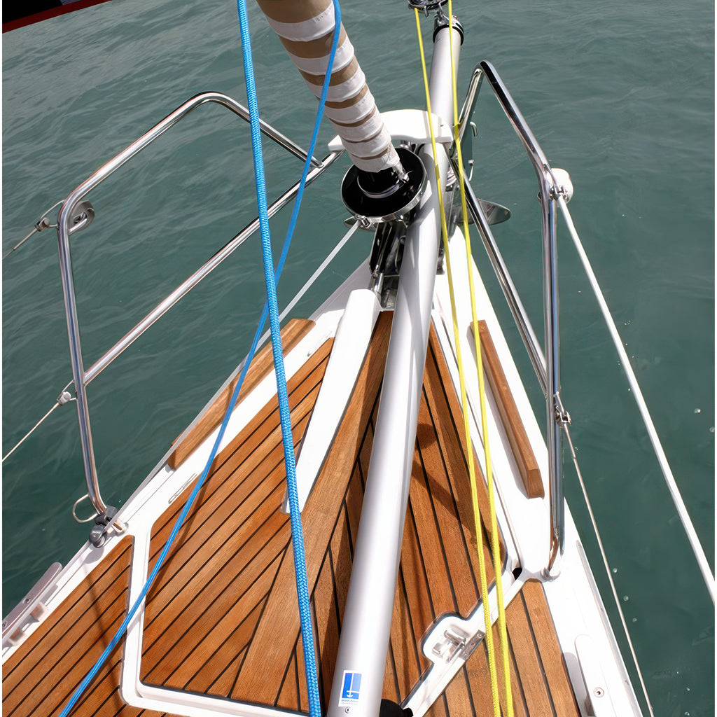 Facnor 80mm Bow Sprit Kit being used.