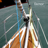 Top of Facnor 80mm extended bow sprit kit.