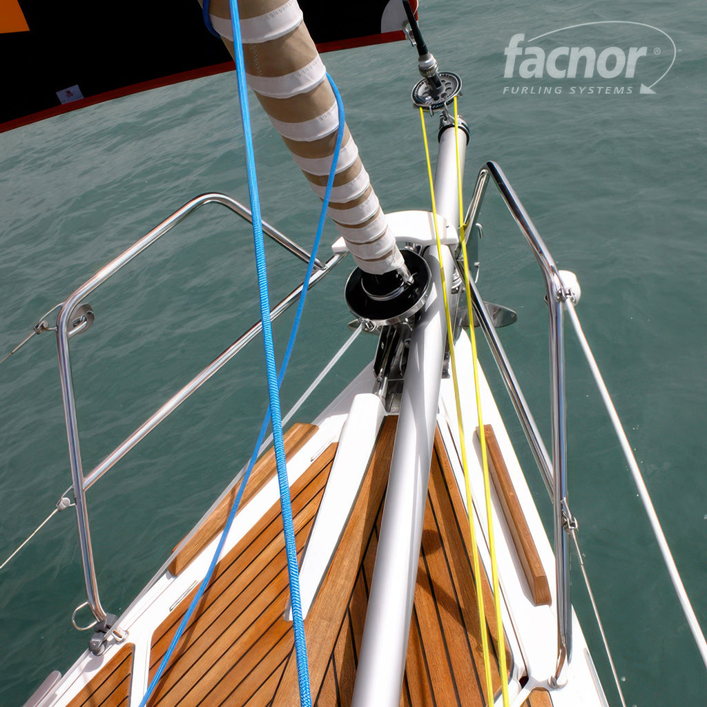 Top of Facnor 80mm extended bow sprit kit.