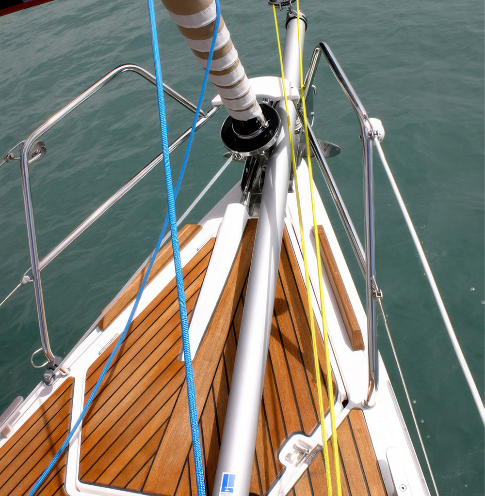90mm Bowsprit Kit, Facnor on boat.