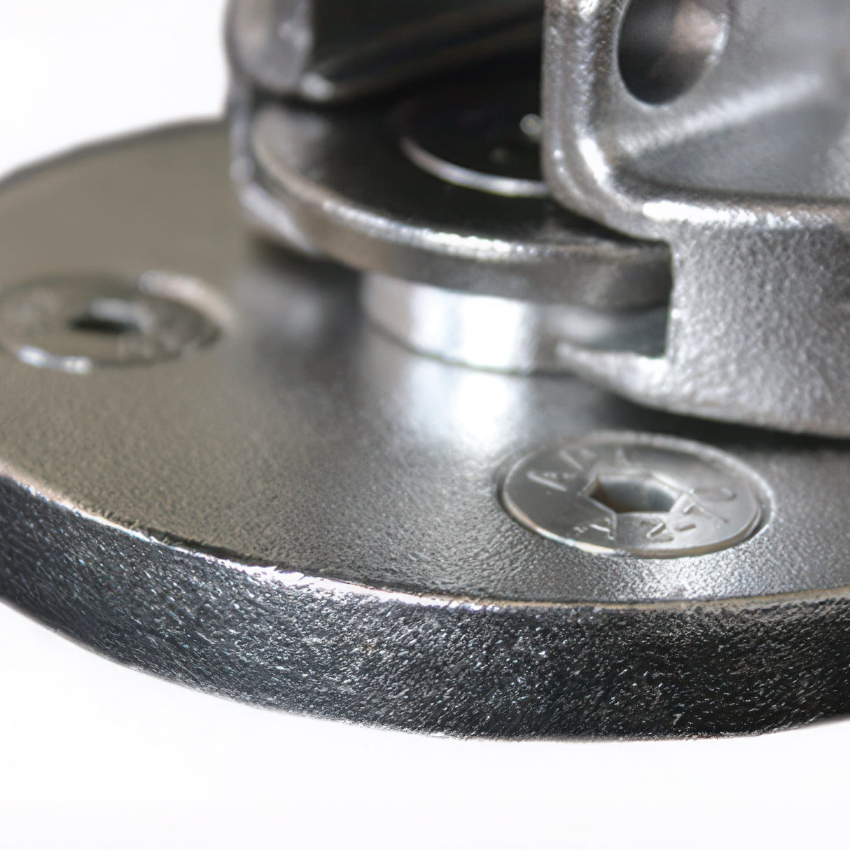 Close-up view of Facnor Deck Fitting.