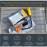 Solstice Inflatable Pup Plank XL showing storage