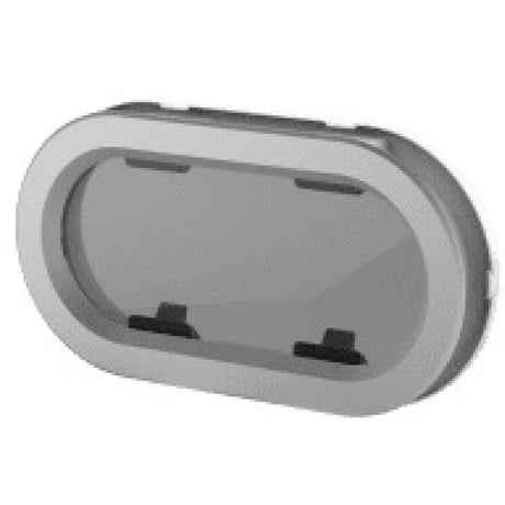 Lewmar Newsz 2 Open Smoke/White Portlight