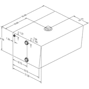 Moeller 30 Gallon Waste Tank.