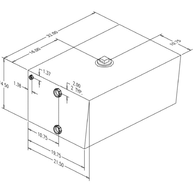 Moeller 30 Gallon Waste Tank.