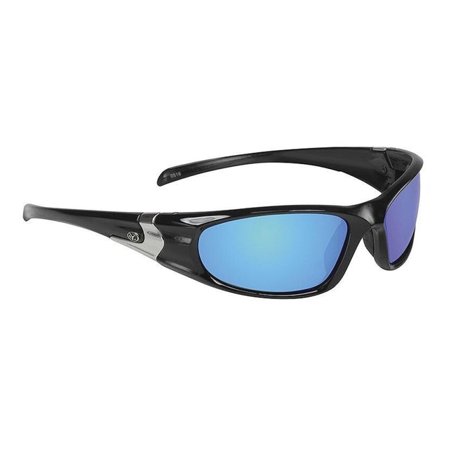 Hammerhead Black Frame Blue Mirror Sunglass