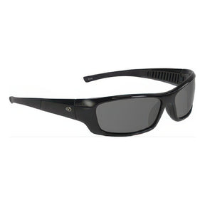 Amberjack Black Frame Grey Polarized Sunglasses