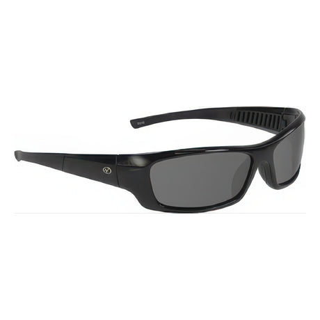 Amberjack Black Frame Grey Polarized Sunglasses