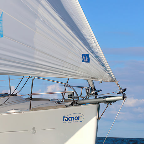 Facnor FX2500+ Drum, Swivel & Ratchet Code Zero on boat.