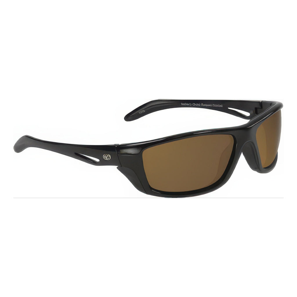 Pompano Black Frame Brown Polarized Sunglass