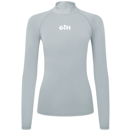 Gill Women's ZenZero Rash Long Sleeve light grey