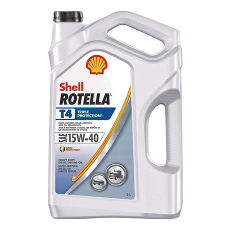 Shell Rotella Heavy Duty 15W40 Diesel Oil.