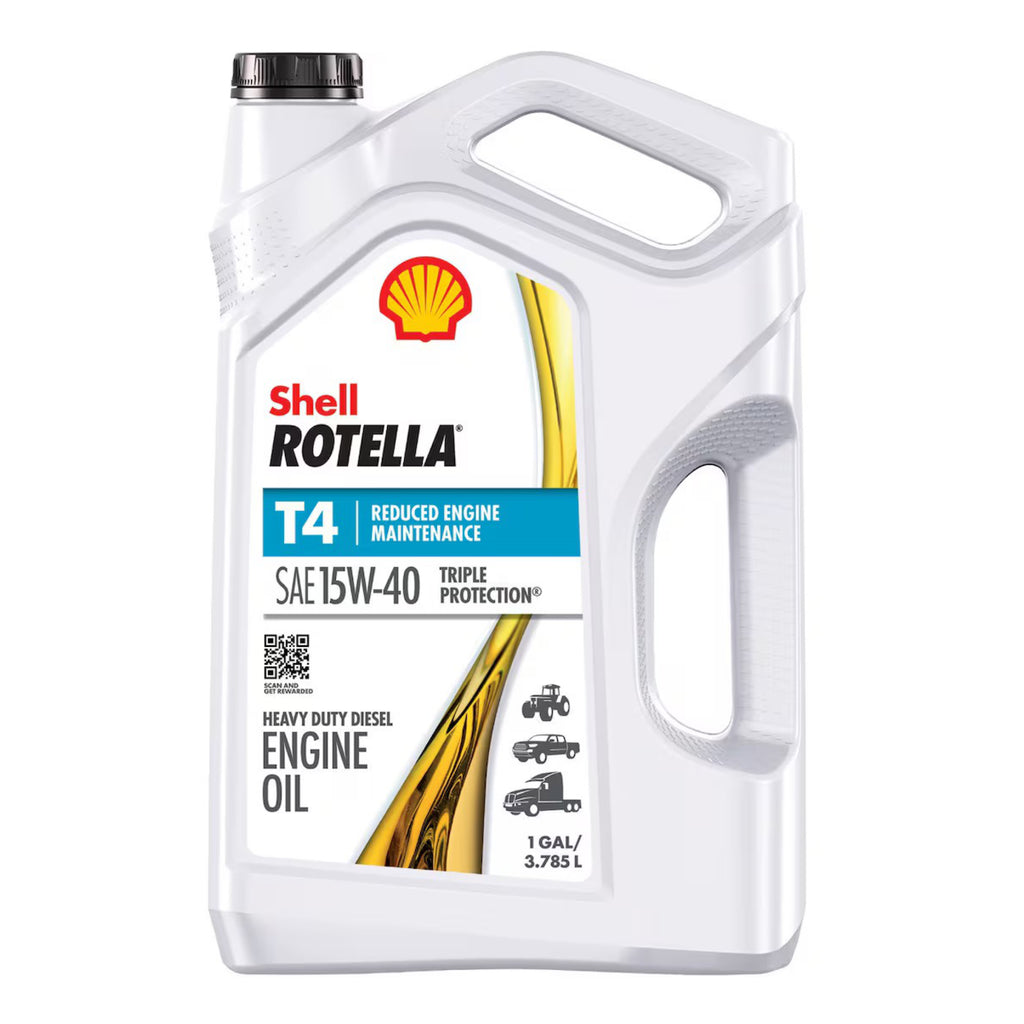 Shell Rotella Heavy Duty 15W40 Diesel Oil.