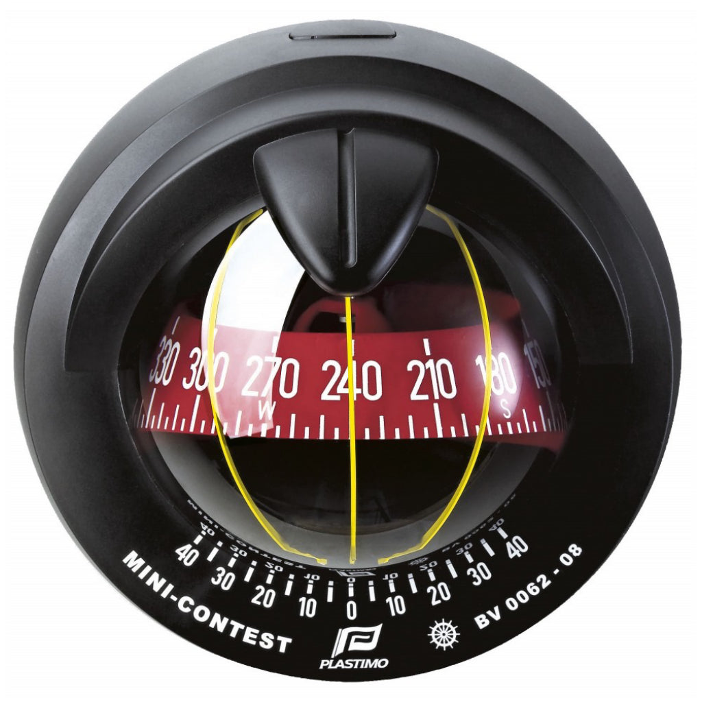 Plastimo 12V Black Mini Contest Compass