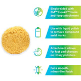 3M Hookit Polishing Pad features.
