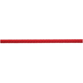 Red rope on a white background