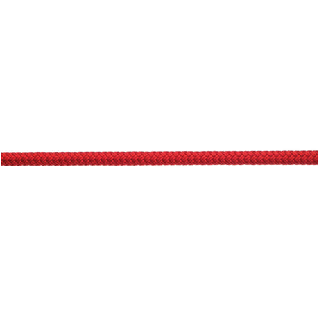 Red rope on a white background