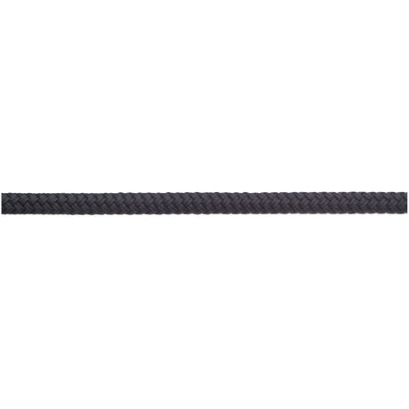 Black rope on a white background