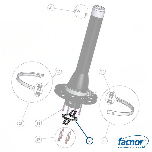 Facnor Guide Fixation Plate