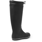 Gill Men's Tall Yachting Boot - Black back.