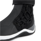 Gill Edge Black Lace Up Boot close up.