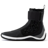 Gill Edge Black Lace Up Boot side view.