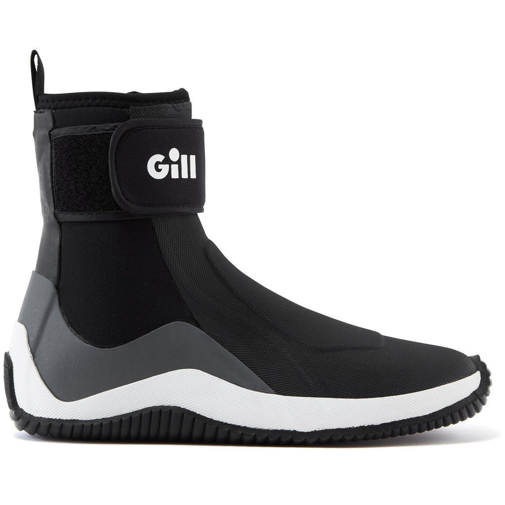 Gill Edge Black Lace Up Boot.
