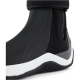 Gill Aero Side Black Zip Boot close up.