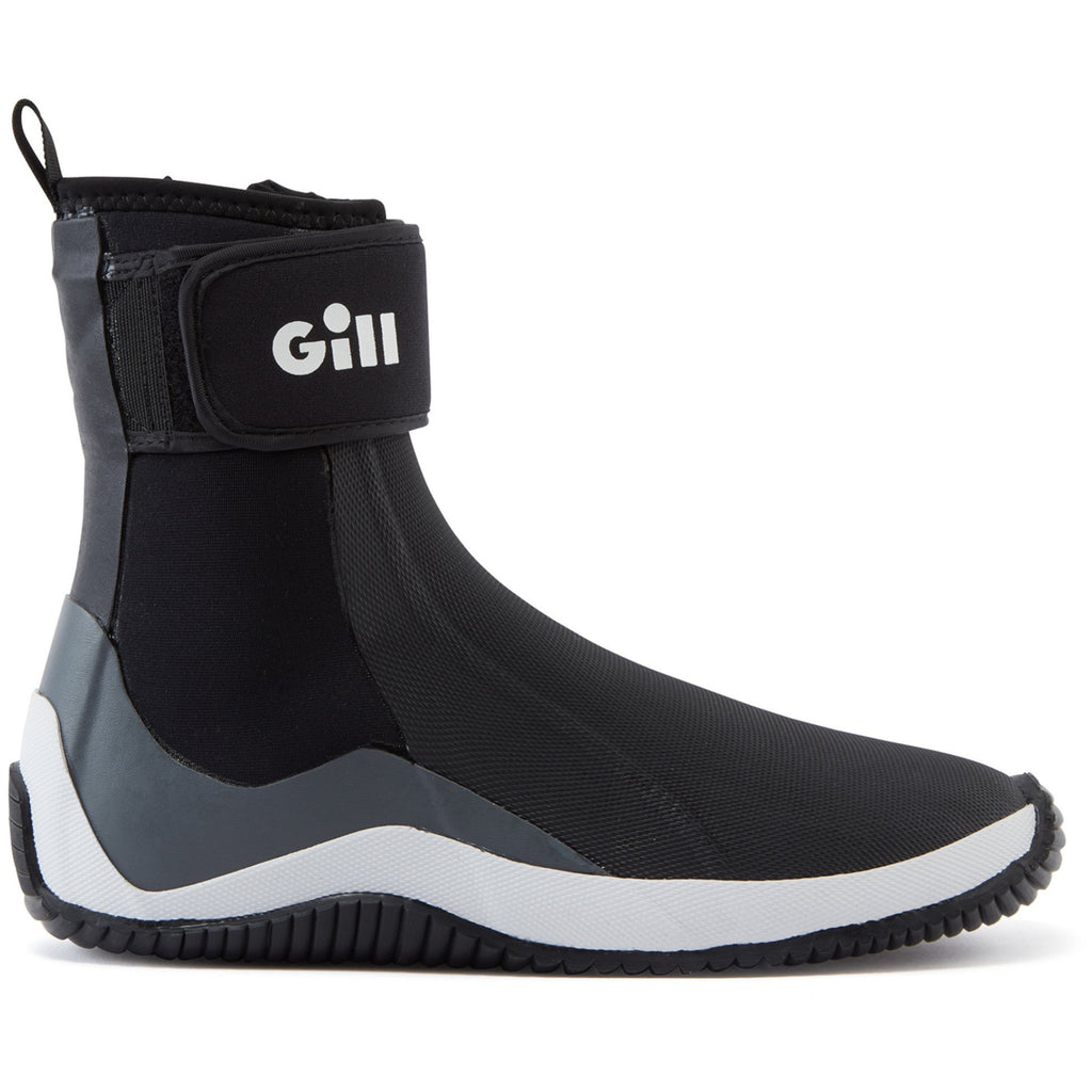 Gill Aero Side Black Zip Boot.