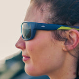 Woman wearing Gill Pursuit Sunglasses.
