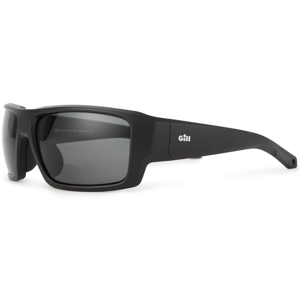 Angle view of Gill Mirage Bi-Focal Sunglasses.