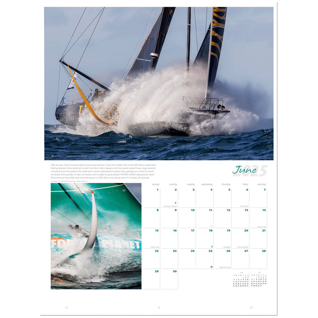 2025 Ultimate Sailing Calendar June.