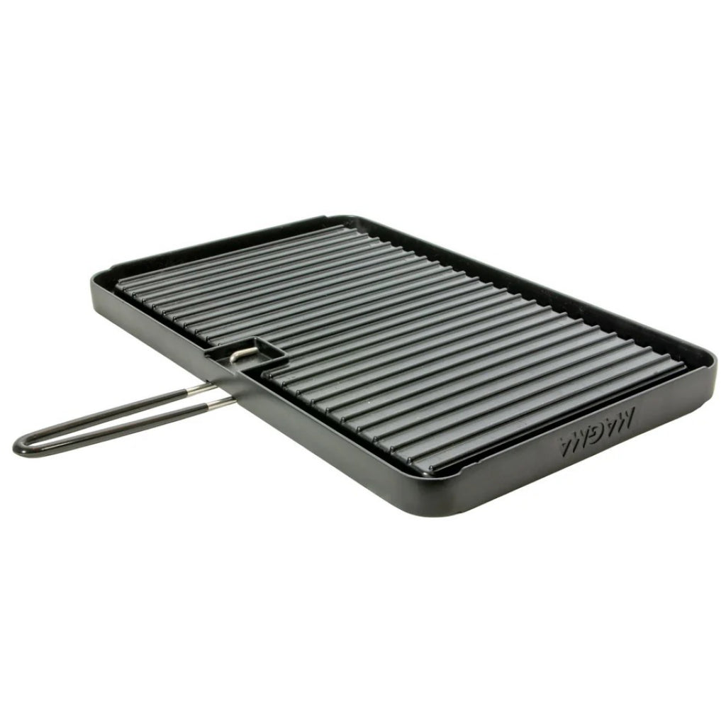 Magma Reversible Griddle upside down.