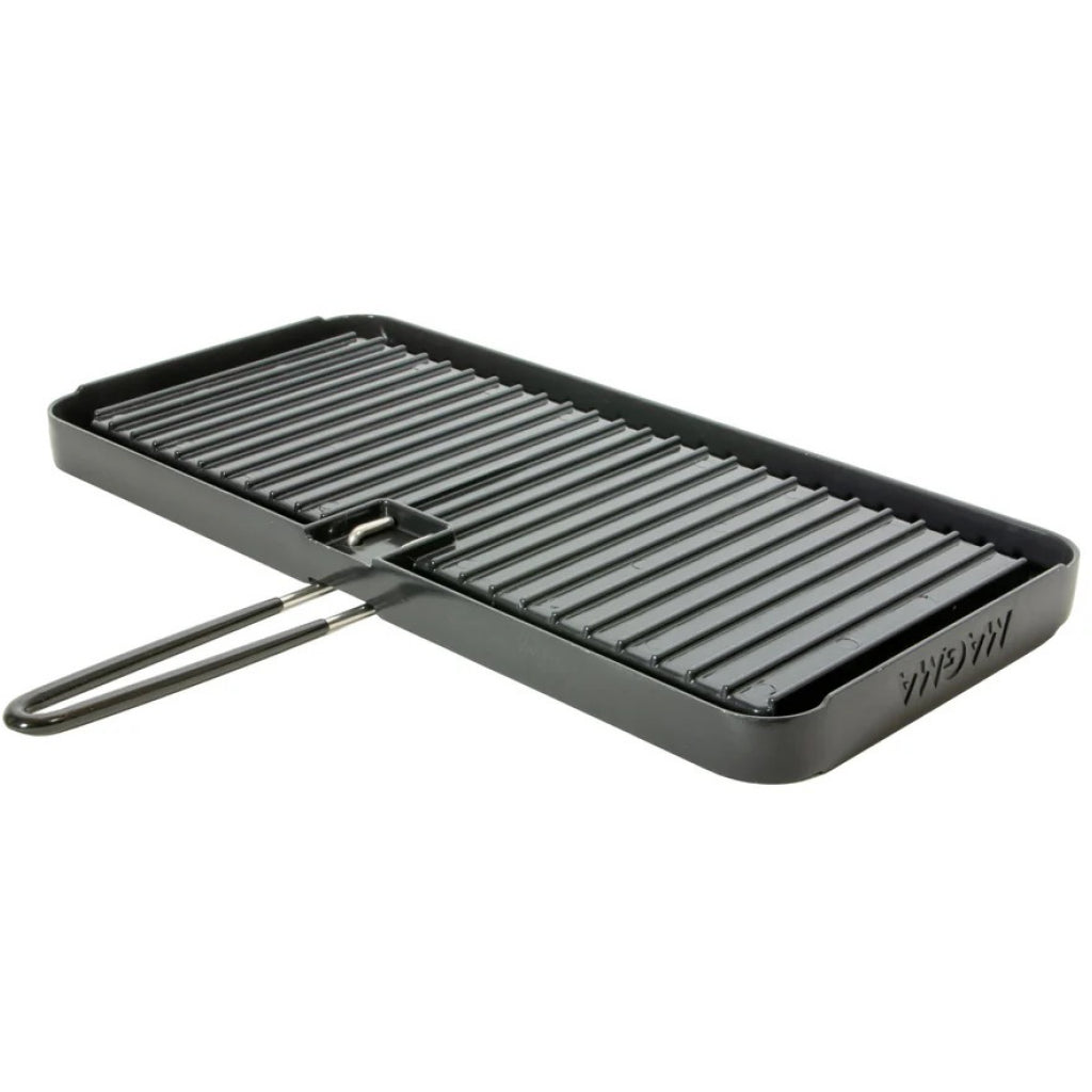 Magma Reversible Griddle upside down.