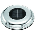 Stainless Solar Vent with Rechargable Battery