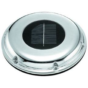 Stainless Solar Vent with Rechargable Battery